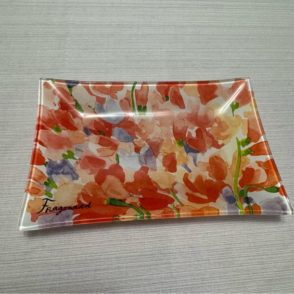 Fragonard elegant soap dish/trinket dish